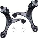 AUQDD 2Pc Suspension Front Lower Control Arm and Ball Joint Assembly Compatible With 2012-2015 Ho-nda Civic /2013-2015 Ac-ura ILX (Replace # 520-695 520-696 51360TR7A51 51350TR7A51)
