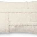 Loloi PLL0111 Ivory 13'' x 21'' Cover Only Pillow 2pcs. 