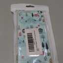 Winter Village House Phone Case Compatible with iPhone 17 Pro Max, Cute Christmas Trees Snowman Cover, Cool TPU Phone Case Cover