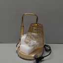 Candle Warmer Lamp with Timer  Dimmable Wax Warmer for Vintage Room Decor, Height Adjustable Candle Lamp for Mom, Birthday Gifts for Women,House Warming Gifts for New Home Decor with 2 Bulbs (Gold)