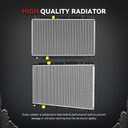 YITAMOTOR Radiator Compatible with 2020 2021 2022 CRV L4 1.5L OE Style Radiator