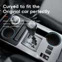 Cup Holder Insert for Toyota 4Runner 2014-2024 Drink Holder Console Box Cup Holder Replacement for Toyota 4runner Accessories Replaces OEM 66992-35030 66991-35030 2pcs (Version B)