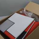 Ansouyi Orange Gray Non-Slip 5x7 ft Area Rugs, Washable Rug Carpet for Living Room, Abstract Color Block Geometric Home Decor Rugs for Game Room Classroom Bedroom Dining Kindergarten Room