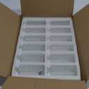 Glass Bud Vases Set of 12, Small Diamond Bud Vases in Bulk, Mini Flowers Vases for Centerpieces, Vintage Bottle for Table Decorations, Wedding Decor, Recepetion, Home (Clear)