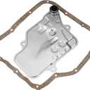 X AUTOHAUX 1 Set 31728-AA120 31728-AA121 Transmission Filter Oil Pan Gasket Assembly for Subaru Forester 2.0L 2014-2018