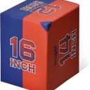 Yes4All 3-in-1 Soft-Padded Plyo Box With Wooden Core, Non-Slip Multi-Use Cushioned Plyometric Jump Box with Vinyl Cover for Jumping, Conditioning, Strength Training (B. Basketball Version- Black)