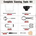 E-far 19QT Canning Pot with Canning Supplies Starter Kit