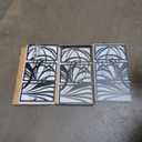 Murallz Metal Wall Art Set of 3 - Modern Design Frames for Home and Office Dcor - Perfect for Living Room, Bedroom, Kitchen, Bathroom, and More - Ready to Hang Decorative Wall Accents