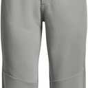 Under Armour Girls Utility Softball Pants 22, (075) Baseball Gray / / Black, X-Small