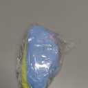 2 Pcs Star Photocard Holder Cute Plush Keychain Pendant 3 Inch Photo Card Holder Student Card Bag ID Card Case Photo Protective Sleeves ID Badge Holder (Blue and Yellow)