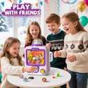 34 Pcs Vending Machine Kids Toys , Unicorns Electronic Game Toys for Girls 3 4 5 6 7 8 Year Old, Mini Vending Machine, Gumball Prize Machine Maker Game for Party, Idea Gift for Girls Age 3-5 4-6