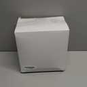 Boao 6 Pcs 72 Inch Round Plastic Fitted Tablecloth with Elastic Edge Design Waterproof Table Cover Plastic Tablecloth Protector for Table (Black)