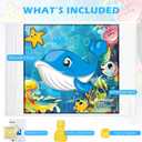 Mademax Upgraded 67" Splash Pad, Sprinkler & Splash Play Mat, Inflatable Summer Outdoor Sprinkler Pad Water Toys Fun for Children, Infants, Toddlers, Boys, Girls and Kids (Blue)