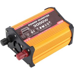 3000 Watt Converter - Car Inverter Auto Power Converter Dual USB Fast Modified Sine Adapter (110v)