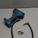 Tire Inflator Portable Air Compressor Compatible With Makita 18V Battery, LIVOWALNY 150PSI Air Pump, Cordless Tire Pump Digital Pressure Gauge, Tire Inflator for Car, Bike, Motorcycle (No Battery)