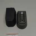 Indoor & Outdoor Key Lock Box Wall Mounted Push Button Combination Key Safe Storage Security Lock Box with Black Rubber Cover & Wall Bolt Fixings for 5 to 7 Mortise Style Keys