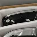 Headlights Assembly for 2007-2014 Chevy Tahoe /07-13 Chevy Suburban Avalanche Replacement Headlights Driver and Passenger Side Pair, Chrome Housing Amber Side