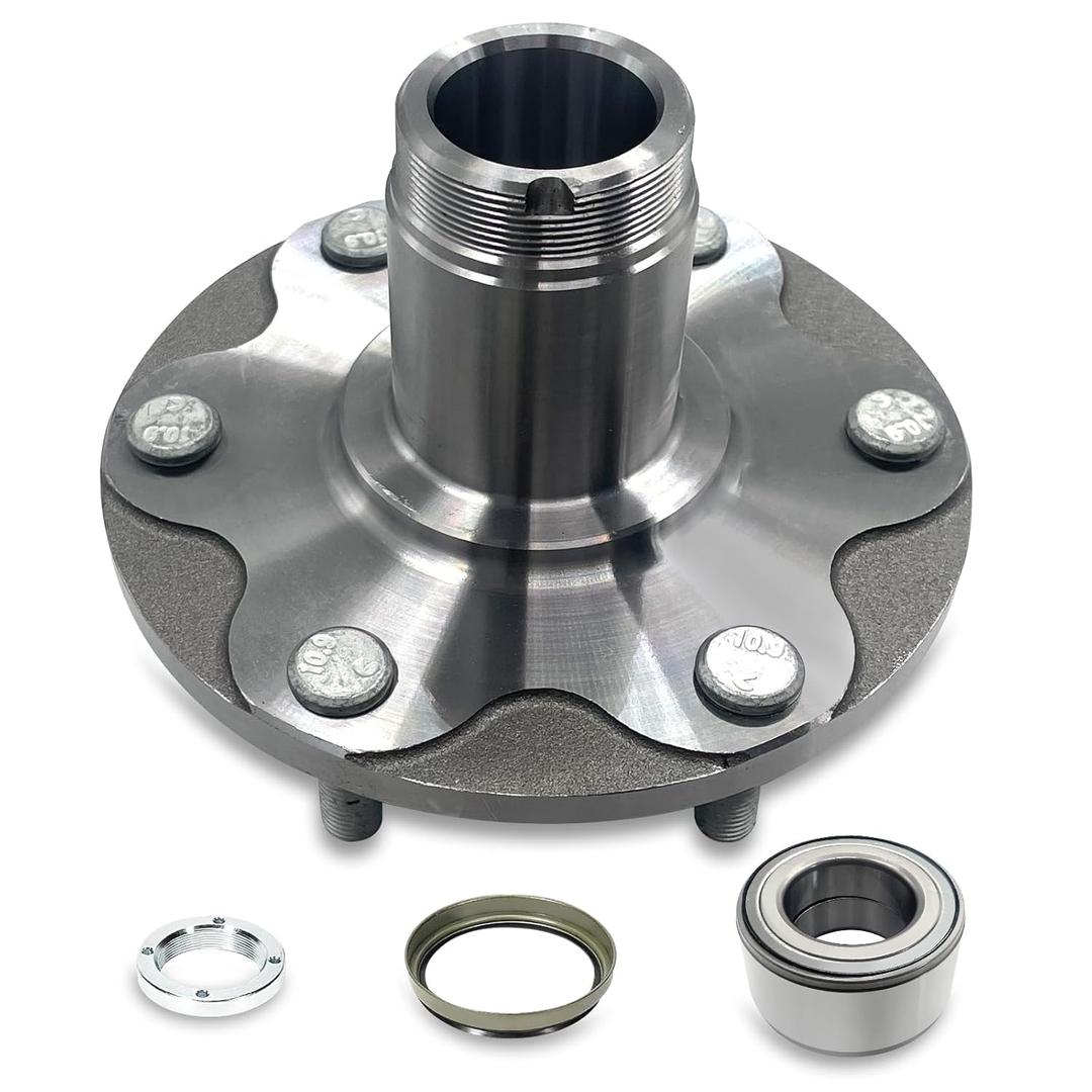 WH5170112W Front Wheel Hub Bearing Kit Compatible with 1996-2001 Toyota 4Runner, 2001-2007 Toyota Sequoia, 1999-2004 Toyota Tacoma, 2000-2006 Toyota Tundra, 2WD Only, Replace # NT517011; 710571
