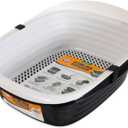 Arm & Hammer Large Sifting Litter Box Scoop Free Cat Litter Tray with Microban, Made in USA, Size: Sifting