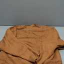 Dokotoo Womens Soft Long Sleeve Crewneck Shirts Fall Casual Loose Fit Knit Tops Blouses L