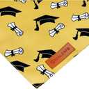 Realeaf Graduation Dog Bandanas 2 Pack, Reversible Pet Scarf for Boy and Girl, Premium Durable Fabric, Holiday Bandana for Small Medium Large and XLarge Dogs (Graduation, X-Large)