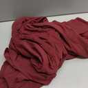 REORIA Women's Turtle Neck Long Sleeve Bodysuit Basic Slim Fit Double Lined Lightweight Layering Top for Fall & Winter (Medium, Burgundy)