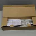 HapiRm Over Door Hat Rack - 4 Packs Metal Hanging Hat Organizer with 16 Hooks Design, Baseball Cap Hanger Organizer Storage Holds up to 80 Caps for Door, Bedroom, Closet (White)