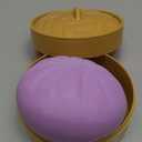 squishy dumpling, purple