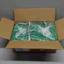 PLASTICPRO 1000 piece Cutlery Combo set of Green Plastic Forks, Spoons, and Knives Disposable Colored Cutlery Bulk Pack Variety Pack for Party Home Office