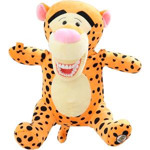 Dental Plush Doll, YOUYA DENTAL Oral Health Presentation Puppet Tiger Dental Educational Plush Large Size Doll with Teeth for Kid Chidren Boys Girls