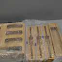 Calmbee 9 IN 1 Storage Bag Organizer for Kitchen Drawer, Bamboo Foil and Plastic Wrap with Cutter, Organizers Compatible Gallon, Quart, Sandwich Snack Size (Natural)