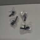 HZEL Car ABS Wheel Speed Sensor, 4 PCS Front Rear Right Left OEM# WHT003856 WHT003857 Vehicle ABS Tire Speed Sensor Replacement, Auto Accessories, Compatible with GT Beetle Passat Jetta