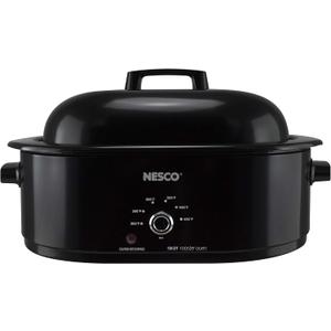 Nesco MWR18-13, Roaster Oven, 18 Quarts, Black