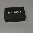 STRICH Tuner Pedal, Silver, Compact with Large Color Screen - Precision Chromatic Drop Tuning, 430-450Hz A4, True Bypass for Electric Guitar & Bass