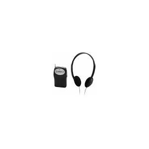 GPX Portable Compact Radio W/HDPH R116B