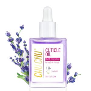 3 x CHUCHU Vegan Cuticle Oil for Nails: Lavender Jojoba Nail Cuticle Oil with Vitamin B & E for Moisturizes Cuticle and Nail's Skin - Prevents Hangnails and Chapped 15ML