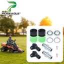 2 Pack 490-900-M061 Deck Wash Kit Replaces 490-900-0025 Including 921-04041 Lawn Mower Deck Wash Adapter Nozzle, 737-04003D Deck Wash Nozzle(Stainless Steel), 731-07487 Deck Wash Nozzle