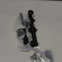 Tandefio 2 Pcs Dutch Door Bolt 6 Inch Heavy Duty Solid Brass Slide Bolt Latch Door Hardware Locks, Attic Latch for Dutch Sliding Barn(Black)