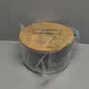 Rkyhwowby 10 inch Large Salad Bowl, Trifle Bowl Glass with Sealed Lid, Versatile Mixing and Serving Bowl for Laying Ice Cream, Cake, Cupcake, Salad, Fruit, Baking, Dessert and Party Diy, Microwave Safe