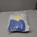 Girls Halloween Costume Kids Blue Dress White Apron with Plush Rabbit Bow Hair Band Socks (7-9year)