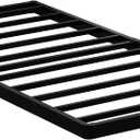 Maenizi Twin Box Spring 2 Inch Low Profile, Heavy Duty Metal Box Spring Bed Base Bunkie Board, Mattress Foundation, Easy Assembly, Noise Free, Black