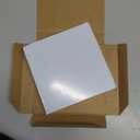 6061 T651 Aluminum Sheet Metal 6 x 6 x 1/4 Inch Flat Plain Aluminum Plate Covered with Protective Film, Heat Treatable Rectangle 6MM Aluminum Metal Plate for Industrial, Crafting, DIY