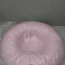 Cat Cave,Cat Tunnel Bed for Indoor Cats,Cat Donut Tunnel for Pet Cat House,Detachable Round Cat Felt & Washable Interior Cat Play Tunnel (Pink,Small)