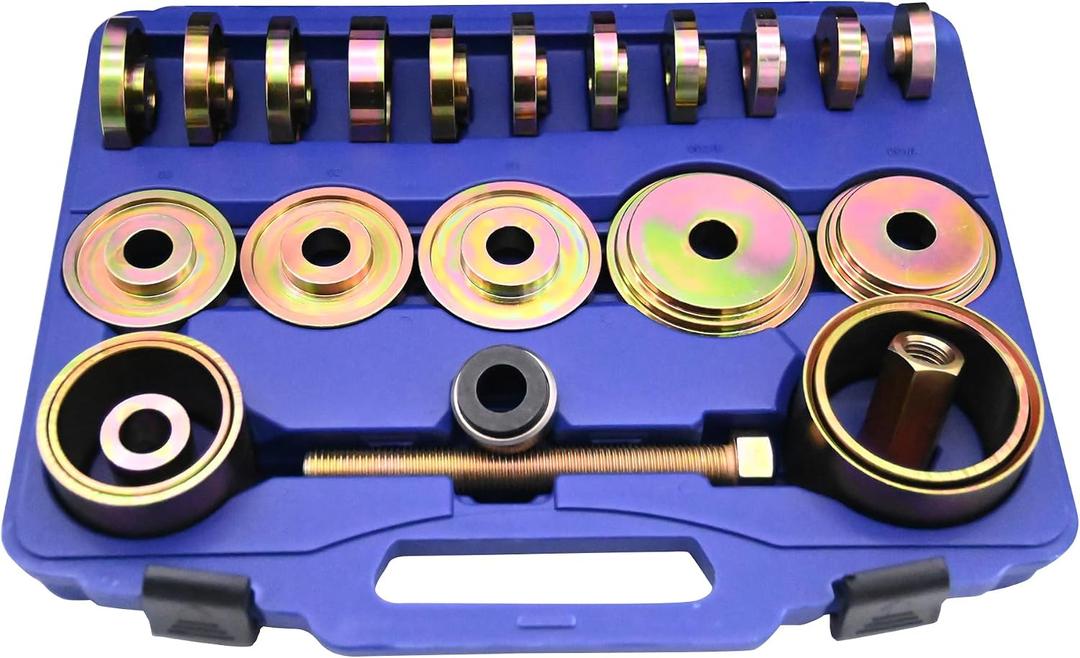 Astro Tools 78825HD Heavy-Duty Grade 9 Master FWD Wheel Bearing Install Adapter Kit w/Thrust Drive Bearing