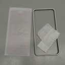 PDDKISS Compatible for iPhone 15 Pro Max Privacy Screen Protector Tempered Glass 6.7 Inch, Pink Gradient Anti Spy Anti Blue Light HD Easy Installation