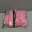 Lelepet Warm Dog Coats for Large Dogs Waterproof Dog Winter Jacket Reflective Pet Fleece Vest Windproof Cold Weather Coats with Adjustable Buckle & Leash Hole, Pink, XXL 