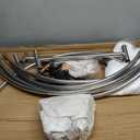 Kate Newborn Photography Props Stainless Steel Stand Set for Baby Photoshoot,Including Newborn Posing Beanbag Sleeve(Unfilled), Elastic Fabric and 6 Clamps