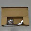 Door Handle with Keyhole Front Left Driver Side Exterior Door Handle Fit for Nissan Versa 2007-2011 for Nissan Tiida 2007-2012 Replace#82641EL12A N1310130(Silvery)