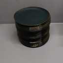 PULOTE 100PCS Green Plastic Plates - Green Disposable Plates With Gold Rim -  10.25inch