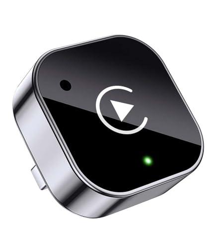 WDZWFHK Wireless CarPlay Adapter & Android Auto Dongle, Fast Auto-Connect, Compact Plug & Play Wireless CarPlay Converter for iPhone & Android, USB/USB-C, No Delay, Seamless Reconnection (Black)